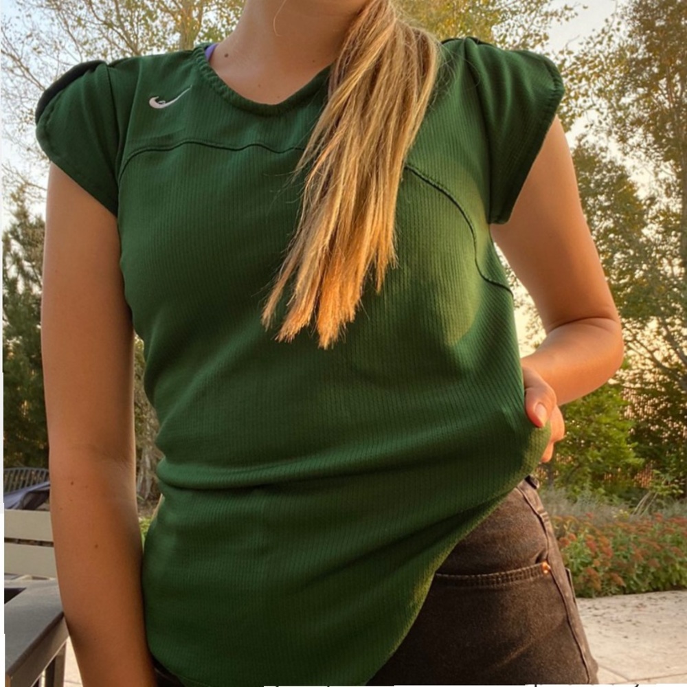Nike Athletic Green Top